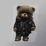DCAB0001 Teddy Bear Cool Direct To Film Transfer Mock Up