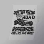 DCCD0287 Greatest Racing Road Black Direct To Film Transfer Mock Up