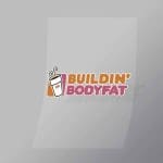 DCCF0005 Buildin Body Fat Brand Spoof Direct To Film Transfer Mock Up