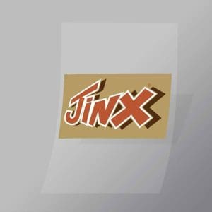 DCCF0040 Jinx Brand Spoof Direct To Film Transfer Mock Up