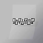 DCCF0042 Kariton Network Brand Spoof Direct To Film Transfer Mock Up