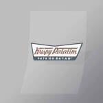 DCCF0045 Krispy Patatim Brand Spoof Direct To Film Transfer Mock Up