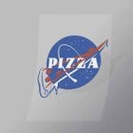 DCCF0068 Pizza Brand Spoof Direct To Film Transfer Mock Up
