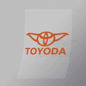 DCCF0087 Toyoda Brand Spoof Direct To Film Transfer Mock Up