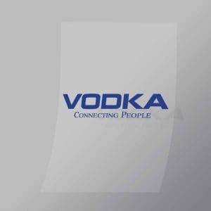 DCCF0089 Vodka Brand Spoof Direct To Film Transfer Mock Up