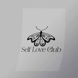 DCGD0039 Self Love Club Direct To Film Transfer Mock Up