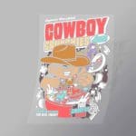 DCLC0190 Cowboy Crunchies Direct To Film Transfer Mock Up