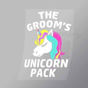 DCLG0042 The Grooms Unicorn Pack Direct To Film Transfer Mock Up