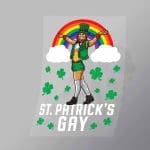 DCLG0167 St. Patricks Gay Direct To Film Transfer Mock Up