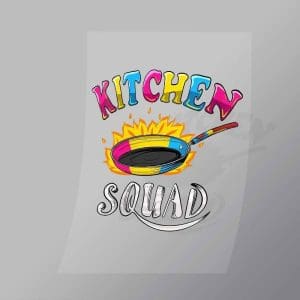 DCLG0175 Kitchen Squad Direct To Film Transfer Mock Up