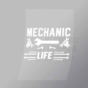 DCMC0022 Mechanic Life Direct To Film Transfer Mock Up