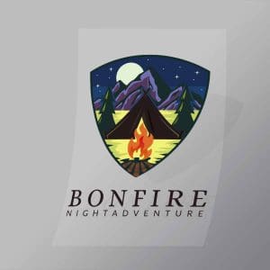 DCOC0001 Bonfire Midnight Adventure Direct To Film Transfer Mock Up