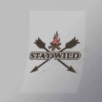 DCOC0048 Stay Wild Direct To Film Transfer Mock Up