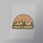 DCOC0049 Take a Hike Direct To Film Transfer Mock Up