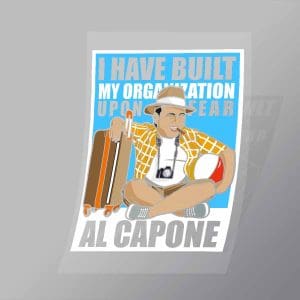 DCPC0004 Al Capone Holiday Direct To Film Transfer Mock Up