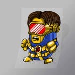 DCPC0066 Cyclops Minion Direct To Film Transfer Mock Up