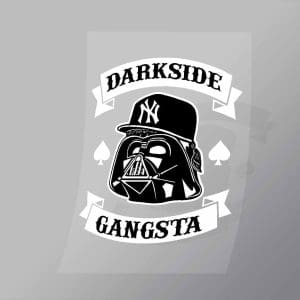 DCPC0073 Darkside Gangsta Direct To Film Transfer Mock Up