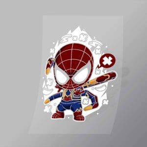 DCPC0148 Iron Spider Direct To Film Transfer Mock Up