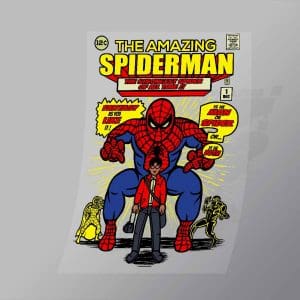 DCPC0346 The Amazing Spiderman Direct To Film Transfer Mock Up