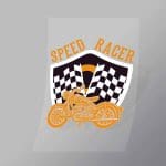 DCSB0051 Speed Racer Direct To Film Transfer Mock Up