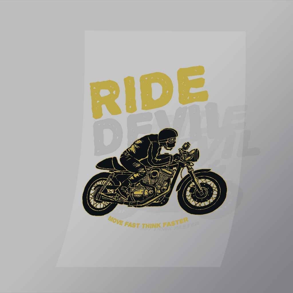 Ride Devil DTF Apparel Transfer - DTF Shop