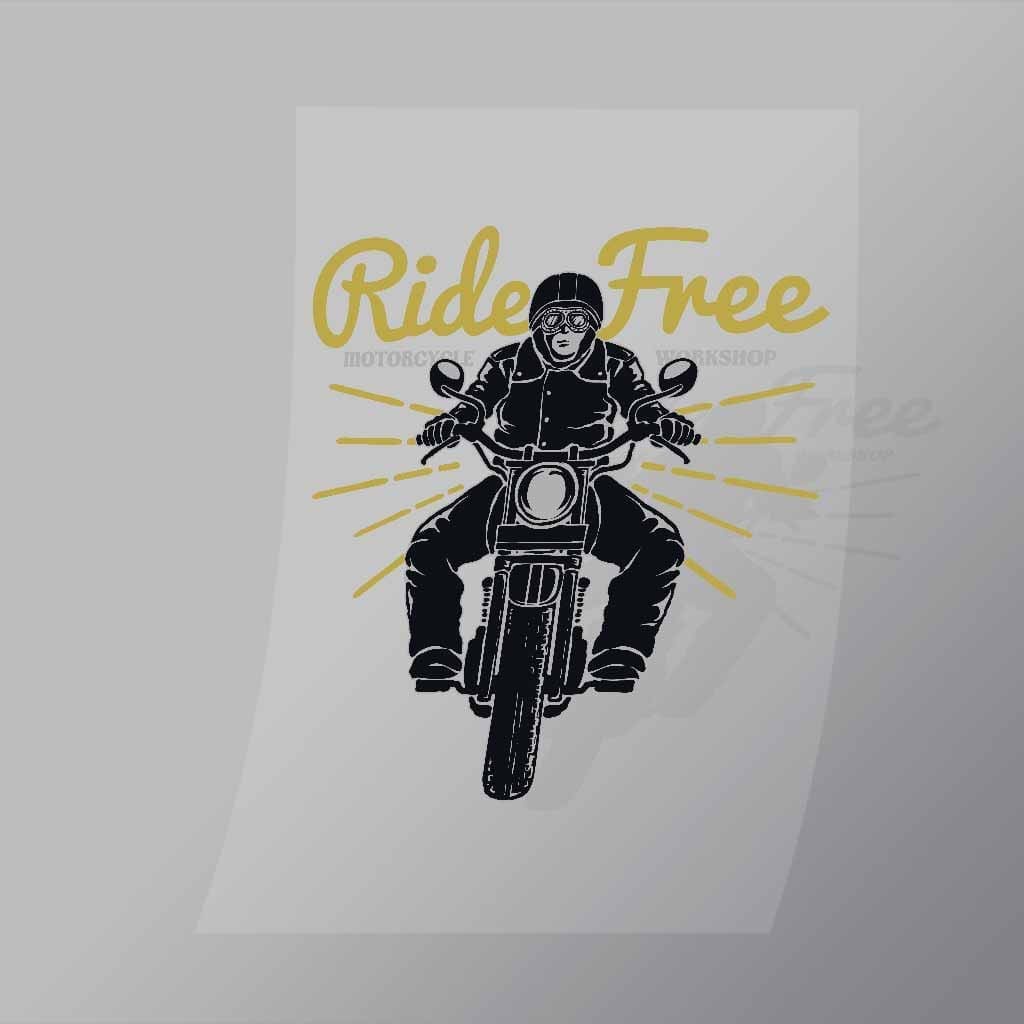 Ride Free DTF Apparel Transfer - DTF Shop