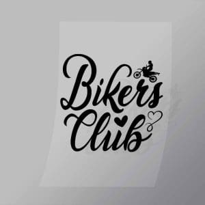 DCSB0169 Bikers Club Direct To Film Transfer Mock Up