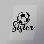 DCSC0034 Soccer Sister 2 Direct To Film Transfer Mock Up