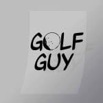 DCSG0143 Golf Guy Direct To Film Transfer Mock Up