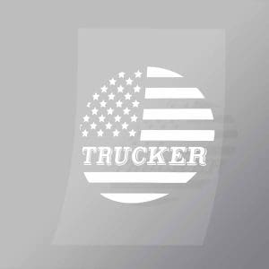 DCTR0048 Trucker Direct To Film Transfer Mock Up